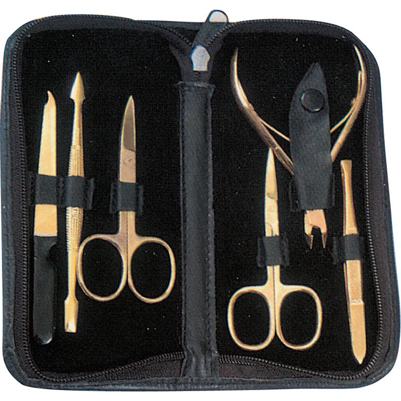 Manicure Set In Gold